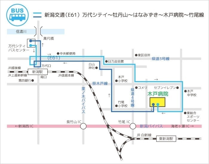 新潟交通バス路線図