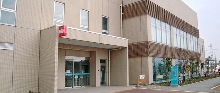 夜間救急受付入口